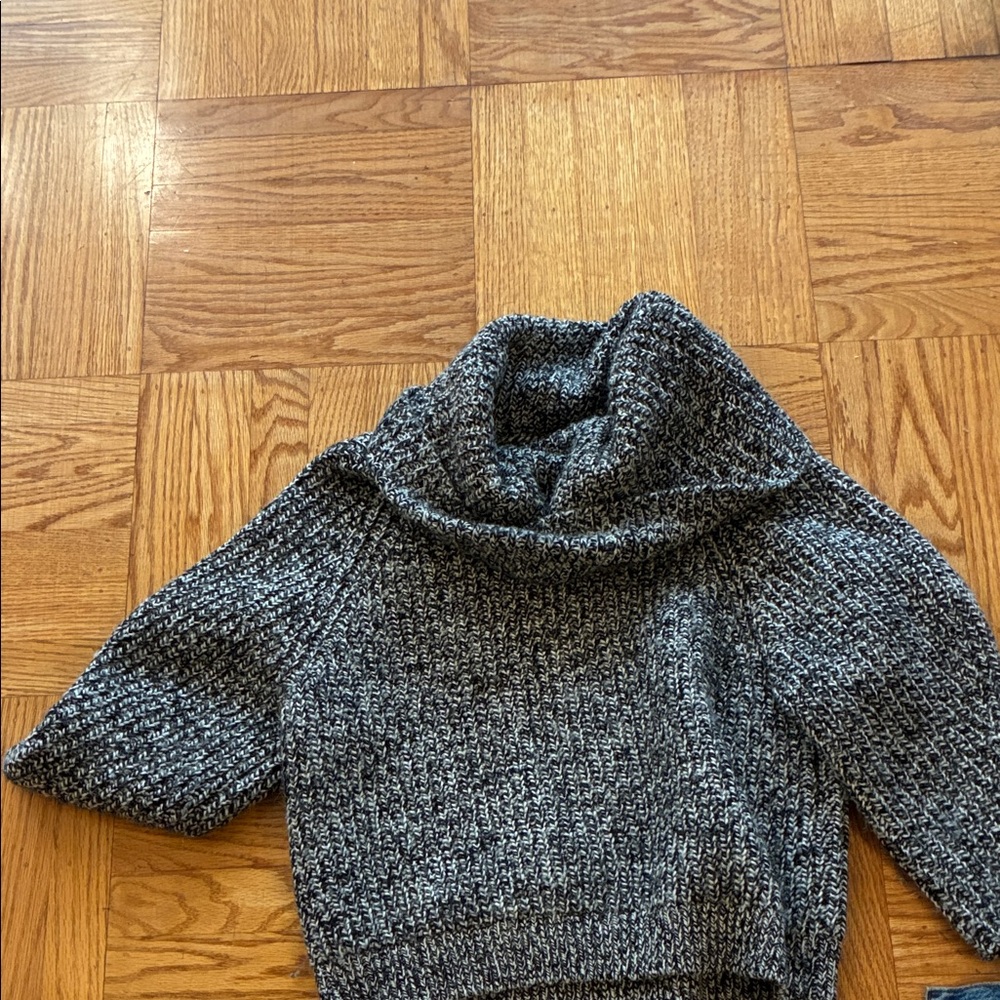 GAP Charcoal Cowl Neck Sweater